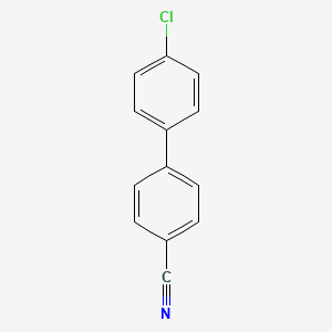 molecular formula C13H8ClN B1349252 4-(4-氯苯基)苯甲腈 CAS No. 57774-36-4