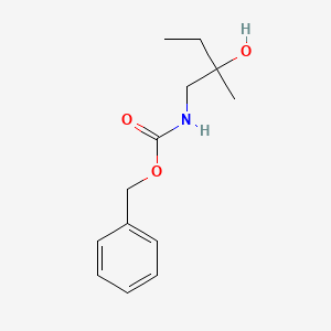 molecular formula C13H19NO3 B13492521 Benzyl (2-hydroxy-2-methylbutyl)carbamate 