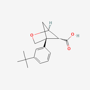 rac-(1R,4S,5S)-4-(3-tert-butylphenyl)-2-oxabicyclo[2.1.1]hexane-5-carboxylic acid