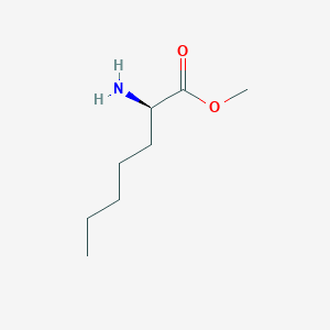 methyl (2R)-2-aminoheptanoate