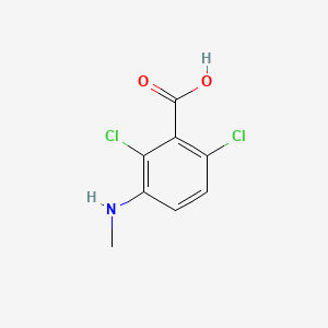 2,6-Dichloro-3-(methylamino)benzoic acid