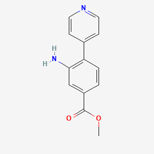 Methyl 3-amino-4-(pyridin-4-yl)benzoate