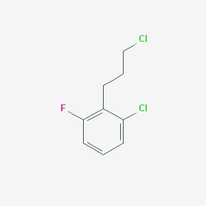 1-Chloro-2-(3-chloropropyl)-3-fluorobenzene