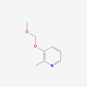 molecular formula C8H11NO2 B13492796 3-(Methoxymethoxy)-2-methylpyridine 