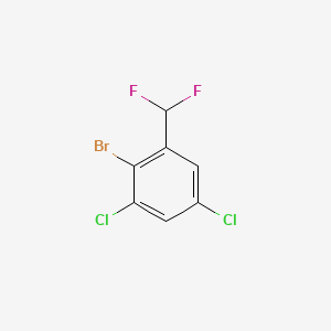 2-Bromo-1,5-dichloro-3-(difluoromethyl)benzene