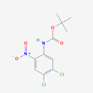 (4,5-Dichloro-2-nitro-phenyl)-carbamic acid tert-butyl ester