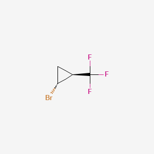 rac-(1R,2S)-1-bromo-2-(trifluoromethyl)cyclopropane