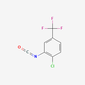 molecular formula C8H3ClF3NO B1349291 2-氯-5-(三氟甲基)苯基异氰酸酯 CAS No. 50528-86-4