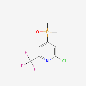 2-Chloro-4-(dimethylphosphoryl)-6-(trifluoromethyl)pyridine