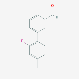 2'-Fluoro-4'-methyl-[1,1'-biphenyl]-3-carbaldehyde