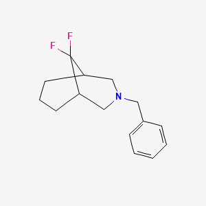 3-Benzyl-9,9-difluoro-3-azabicyclo[3.3.1]nonane