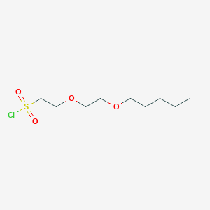 2-(2-(Pentyloxy)ethoxy)ethane-1-sulfonyl chloride