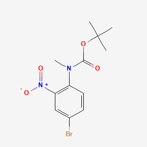 tert-Butyl (4-bromo-2-nitrophenyl)(methyl)carbamate