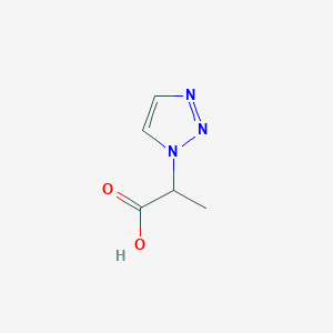 2-(1H-1,2,3-triazol-1-yl)propanoic acid