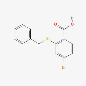 2-(Benzylsulfanyl)-4-bromobenzoic acid