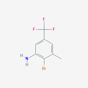 2-Bromo-3-methyl-5-(trifluoromethyl)aniline