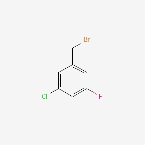 molecular formula C7H5BrClF B1349319 3-Chloro-5-fluorobenzyl bromide CAS No. 493024-39-8