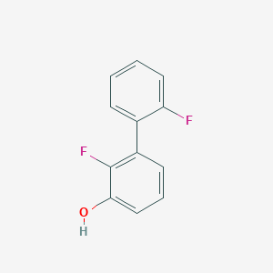 molecular formula C12H8F2O B13493203 2,2'-Difluoro-[1,1'-biphenyl]-3-ol 