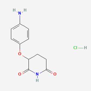 3-(4-Aminophenoxy)piperidine-2,6-dione hydrochloride