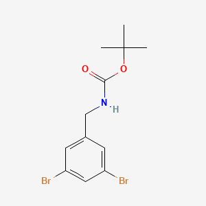 tert-Butyl 3,5-dibromobenzylcarbamate