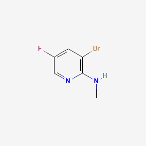 3-bromo-5-fluoro-N-methylpyridin-2-amine