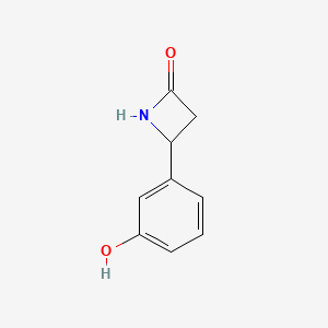 4-(3-Hydroxyphenyl)azetidin-2-one