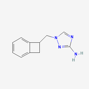 1-(Bicyclo[4.2.0]octa-1,3,5-trien-7-ylmethyl)-1h-1,2,4-triazol-3-amine