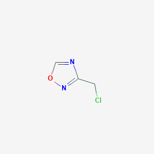 molecular formula C3H3ClN2O B1349337 3-(Chloromethyl)-1,2,4-oxadiazole CAS No. 51791-12-9