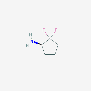 (1R)-2,2-Difluorocyclopentan-1-amine