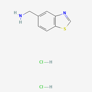 1-(1,3-Benzothiazol-5-yl)methanamine dihydrochloride