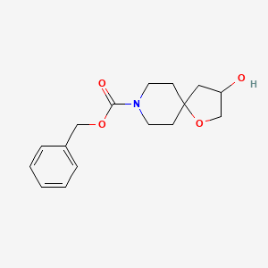 Benzyl 3-hydroxy-1-oxa-8-azaspiro[4.5]decane-8-carboxylate