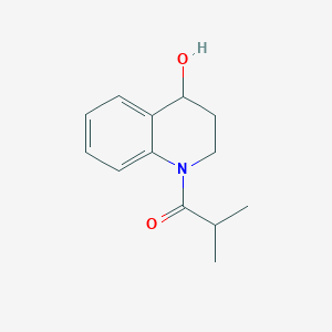 1-(4-Hydroxy-3,4-dihydroquinolin-1(2h)-yl)-2-methylpropan-1-one