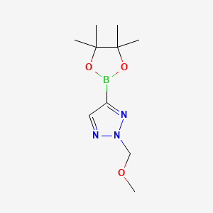 2-(methoxymethyl)-4-(4,4,5,5-tetramethyl-1,3,2-dioxaborolan-2-yl)-2H-1,2,3-triazole