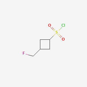 3-(Fluoromethyl)cyclobutane-1-sulfonyl chloride