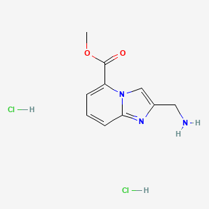 Methyl 2-(aminomethyl)imidazo[1,2-a]pyridine-5-carboxylate dihydrochloride