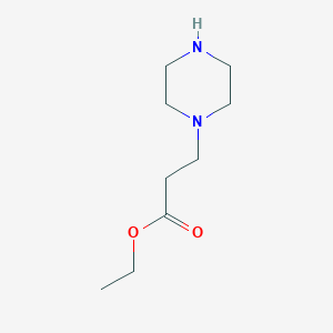 molecular formula C9H18N2O2 B1349361 3-(哌嗪-1-基)丙酸乙酯 CAS No. 43032-38-8