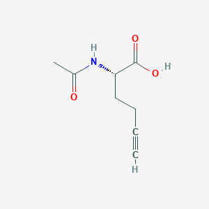 (S)-2-Acetamidohex-5-ynoic acid