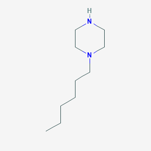molecular formula C10H22N2 B1349364 1-己基哌嗪 CAS No. 51619-55-7
