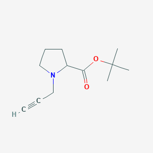 tert-Butyl 1-(prop-2-yn-1-yl)pyrrolidine-2-carboxylate