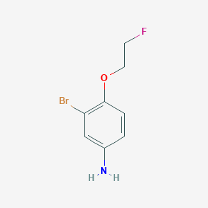 3-Bromo-4-(2-fluoroethoxy)aniline