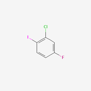 molecular formula C6H3ClFI B1349366 2-Chloro-4-fluoroiodobenzene CAS No. 101335-11-9
