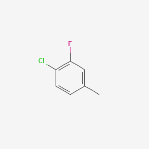 molecular formula C7H6ClF B1349368 4-氯-3-氟甲苯 CAS No. 5527-94-6
