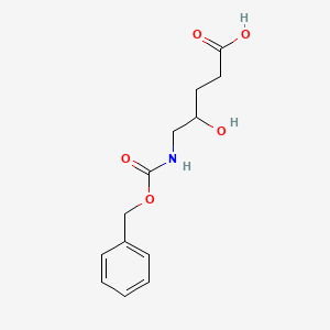 4-Hydroxy-5-[[(phenylmethoxy)carbonyl]amino]pentanoic acid