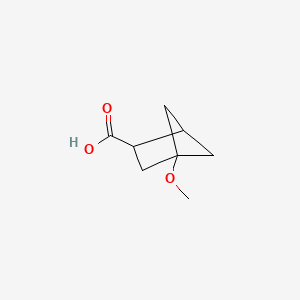 4-Methoxybicyclo[2.1.1]hexane-2-carboxylic acid