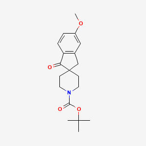 tert-Butyl 5-methoxy-1-oxo-1,3-dihydrospiro[indene-2,4'-piperidine]-1'-carboxylate