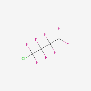 molecular formula C4HClF8 B1349372 1-氯-1,1,2,2,3,3,4,4-八氟丁烷 CAS No. 423-31-4