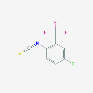 B1349373 4-Chloro-1-isothiocyanato-2-(trifluoromethyl)benzene CAS No. 99195-86-5