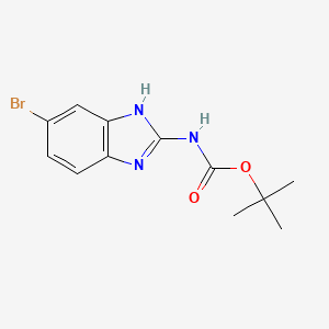 tert-butyl (6-bromo-1H-benzo[d]imidazol-2-yl)carbamate