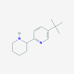 5-Tert-butyl-2-(piperidin-2-yl)pyridine