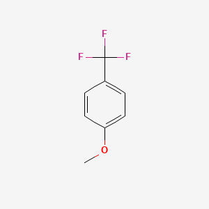 molecular formula C8H7F3O B1349392 4-(三氟甲基)苯甲醚 CAS No. 402-52-8
